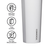 Corkcicle 20oz Canteen - Matte Black - Juli's Wearable Art