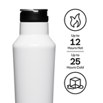 Corkcicle 20oz Canteen - Matte Black - Juli's Wearable Art
