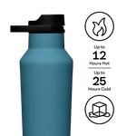 Corkcicle 20oz Canteen - Storm - Juli's Wearable Art