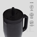Corkcicle 22oz Cruiser Cup - Matte Black - Juli's Wearable Art