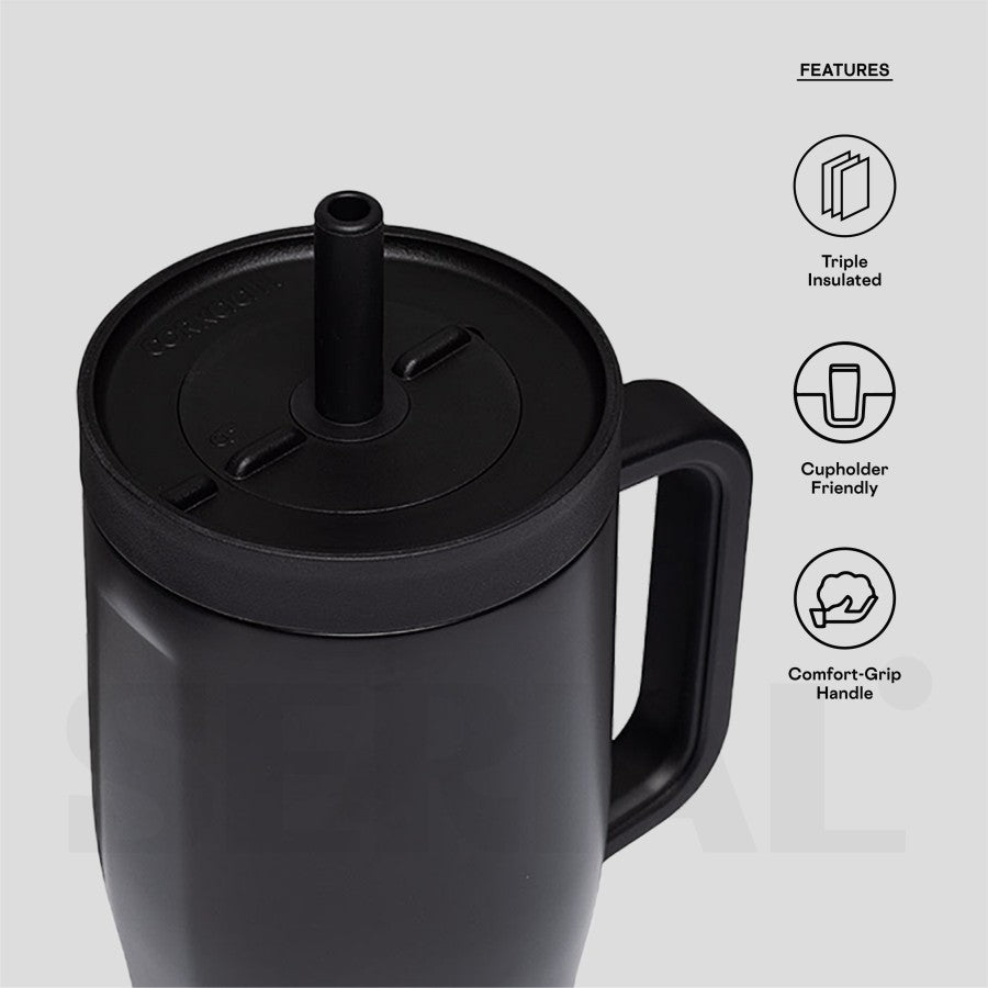 Corkcicle 22oz Cruiser Cup- Matte Black