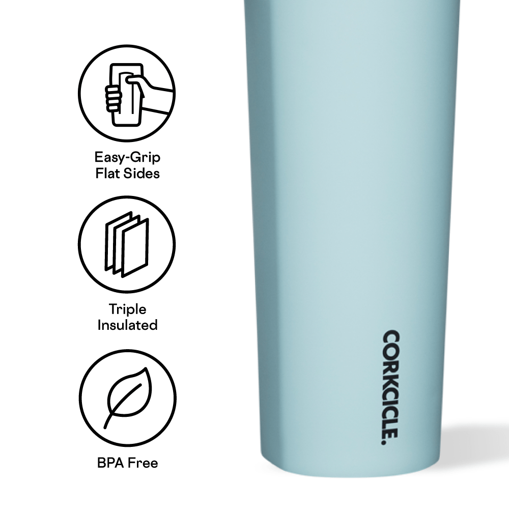 Corkcicle 32oz Sport Canteen - Powder Blue - Juli's Wearable Art