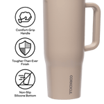 Corkcicle 40oz Cruiser Insulated Tumbler with Handle - Desert - Juli's Wearable Art