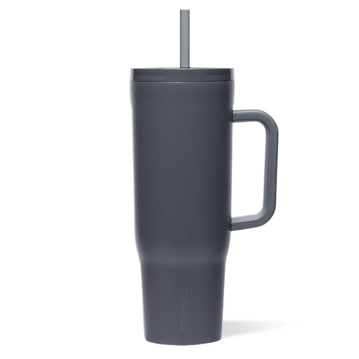 Corkcicle 40oz Cruiser Insulated Tumbler with Handle - Flint