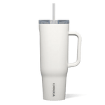 Corkcicle 40oz Cruiser Insulated Tumbler with Handle - Oat Milk - Juli's Wearable Art