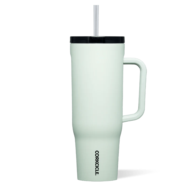 Corkcicle 40oz Cruiser Insulated Tumbler with Handle - Sage Mist