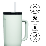 Corkcicle 40oz Cruiser Insulated Tumbler with Handle - Sage Mist - Juli's Wearable Art