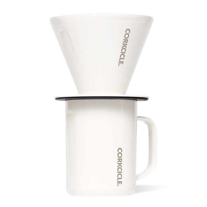 Corkcicle Pour-Over Coffee Kit - Oat Milk