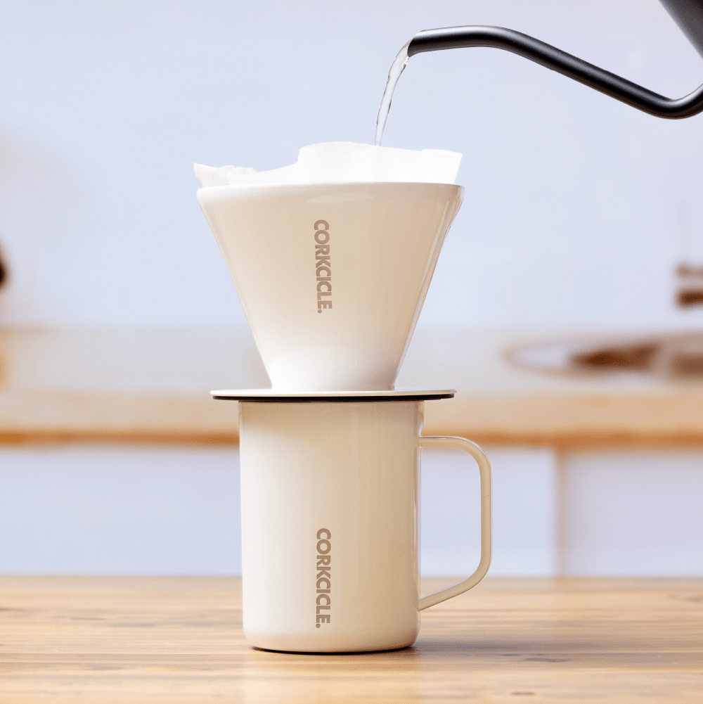 Corkcicle Pour-Over Coffee Kit - Oat Milk