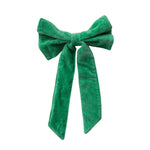 Cotton Velvet Clip-On Bows - Juli's Wearable Art