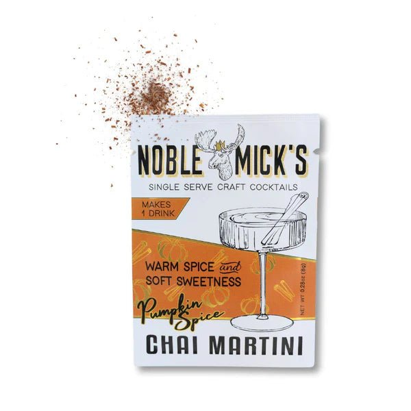 "Craft Your Cocktail" - Single Serve Craft Cocktail Mix - Pumpkin Spice Chai Martini - Juli's Wearable Art