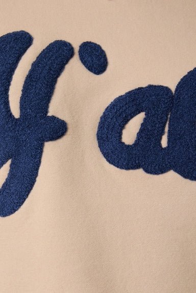 Crew Neck "Y'all" Flocked Sweatshirt - Juli's Wearable Art