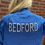 Custom Bedford 1/2 Zip Sweater | Royal Blue - Juli's Wearable Art