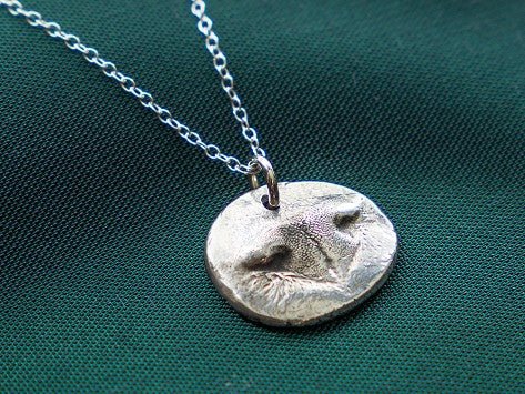 Custom Pet Nose Print Pendants - Juli's Wearable Art