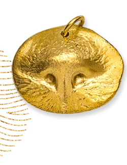Custom Pet Nose Print Pendants - Juli's Wearable Art