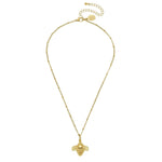 Dainty Honey Bee Necklace - Juli's Wearable Art