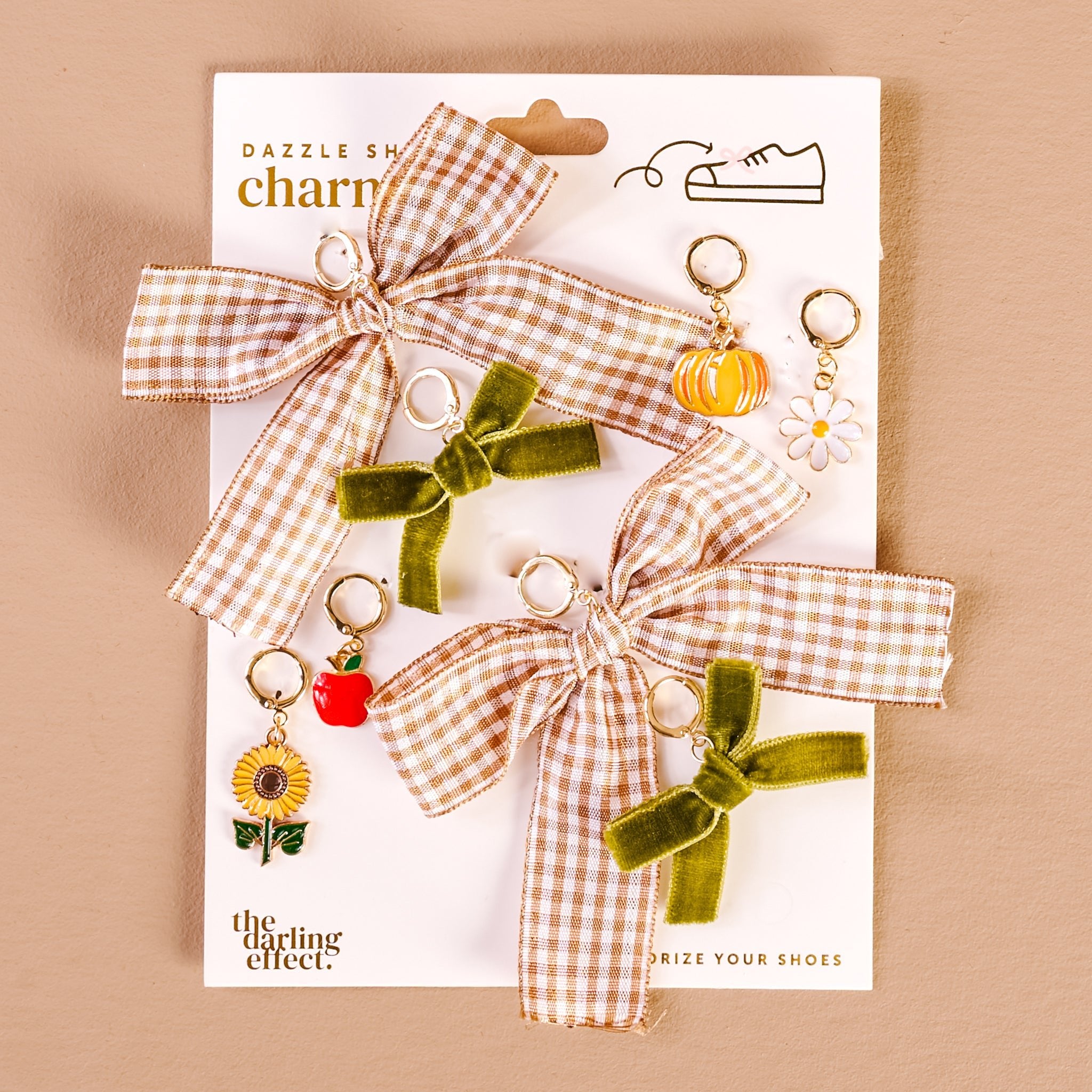 Dazzle Shoe Charm Pack - Hayride Honey - Juli's Wearable Art