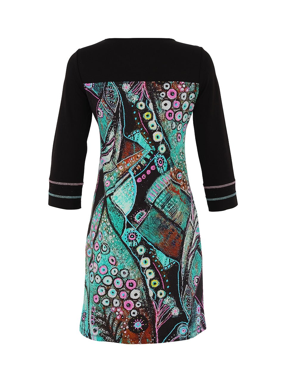 Dolcezza Enchanted Island Dress with Keyhole Neckline - Juli's Wearable Art