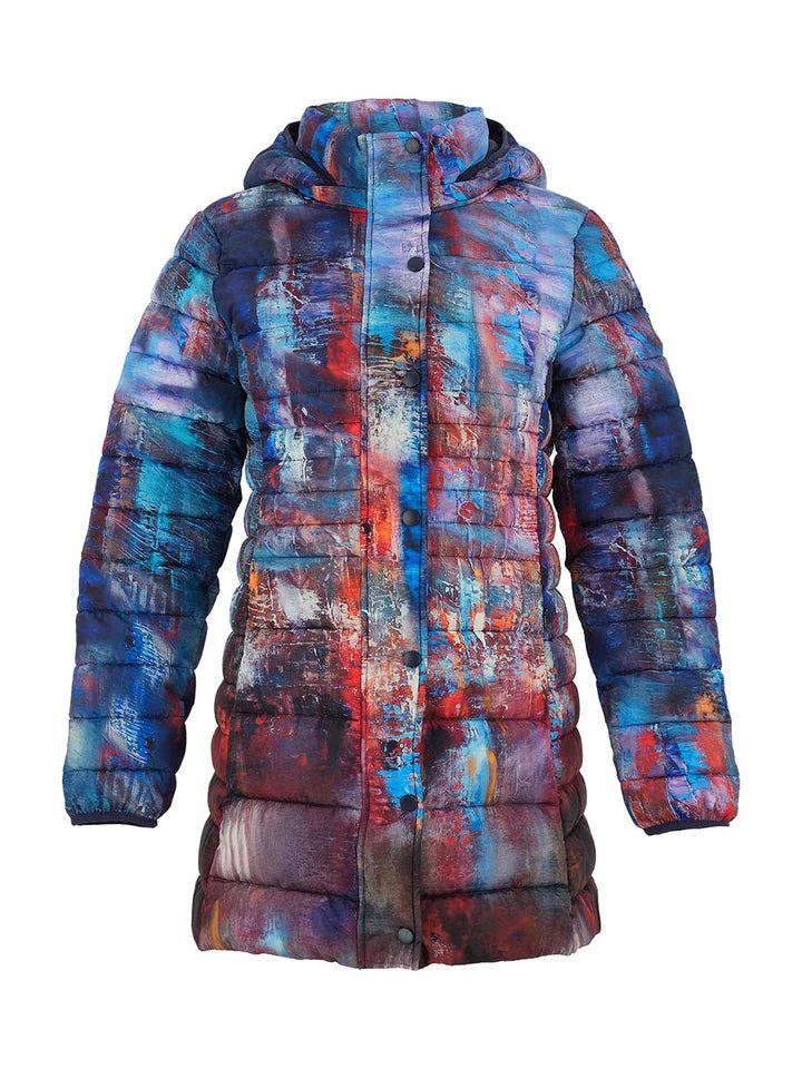 Dolcezza “The Blue City” Print Coat - Juli's Wearable Art