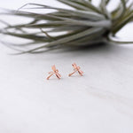 Dragonfly Stud Earrings - Juli's Wearable Art