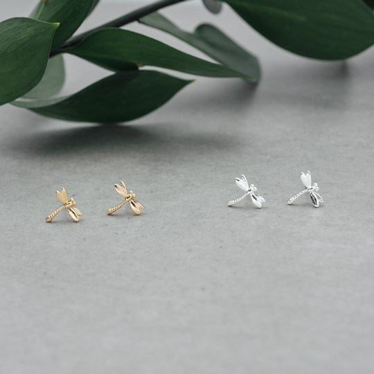 Dragonfly Stud Earrings - Juli's Wearable Art