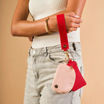 Dynamic Duo Pouch Luxe Wristlet - Partners in Crime - Juli's Wearable Art