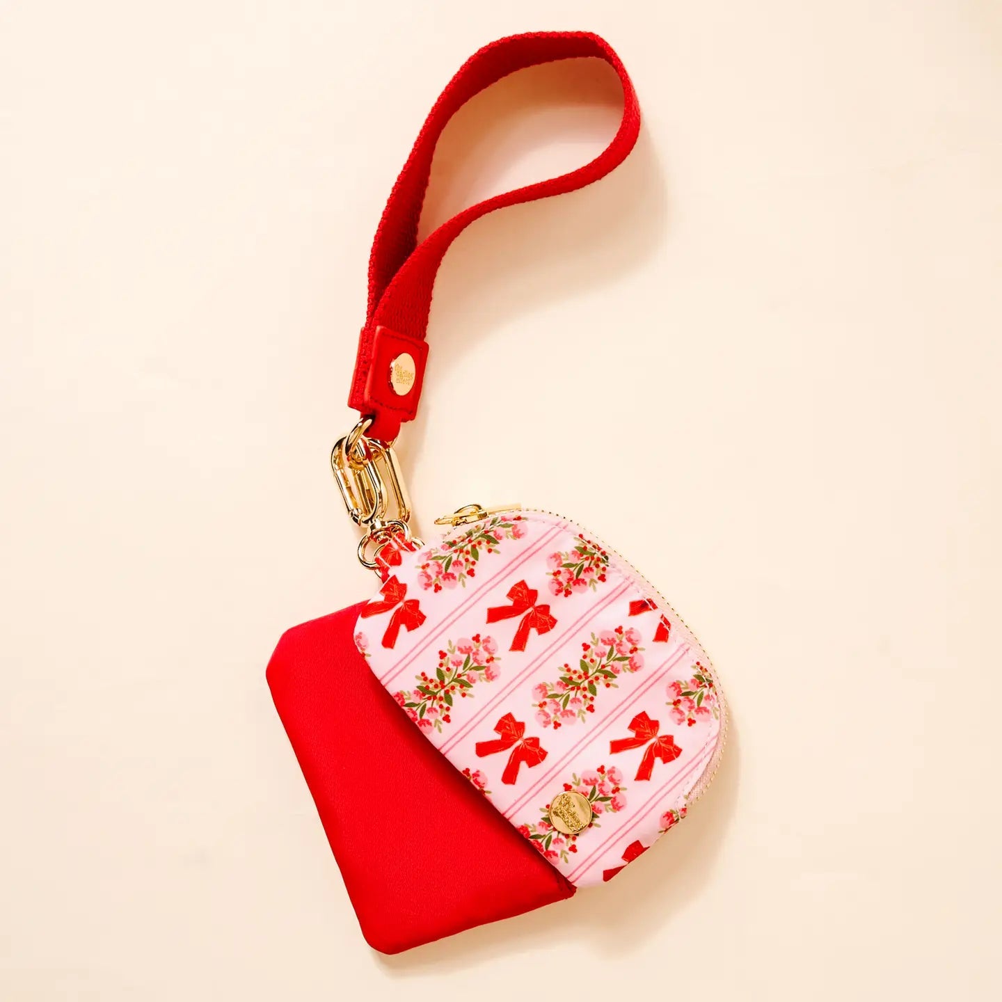 Dynamic Duo Pouch Wristlet - Oh So Merry - Juli's Wearable Art