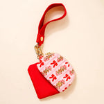 Dynamic Duo Pouch Wristlet - Oh So Merry - Juli's Wearable Art
