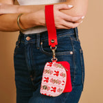 Dynamic Duo Pouch Wristlet - Oh So Merry - Juli's Wearable Art