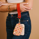 Dynamic Duo Pouch Wristlet - Patchwork Pumpkins - Juli's Wearable Art