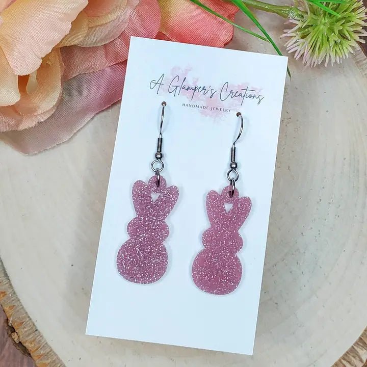 Easter Acrylic Earrings - Juli's Wearable Art