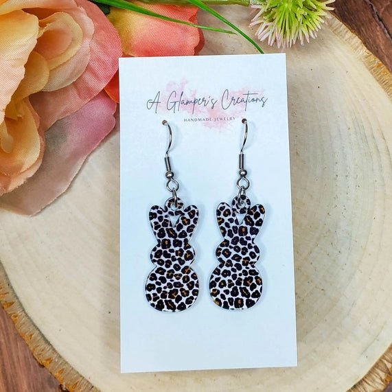 Easter Acrylic Earrings - Juli's Wearable Art