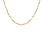 enewton 15" Choker Classic Gold Beaded Necklace - Juli's Wearable Art