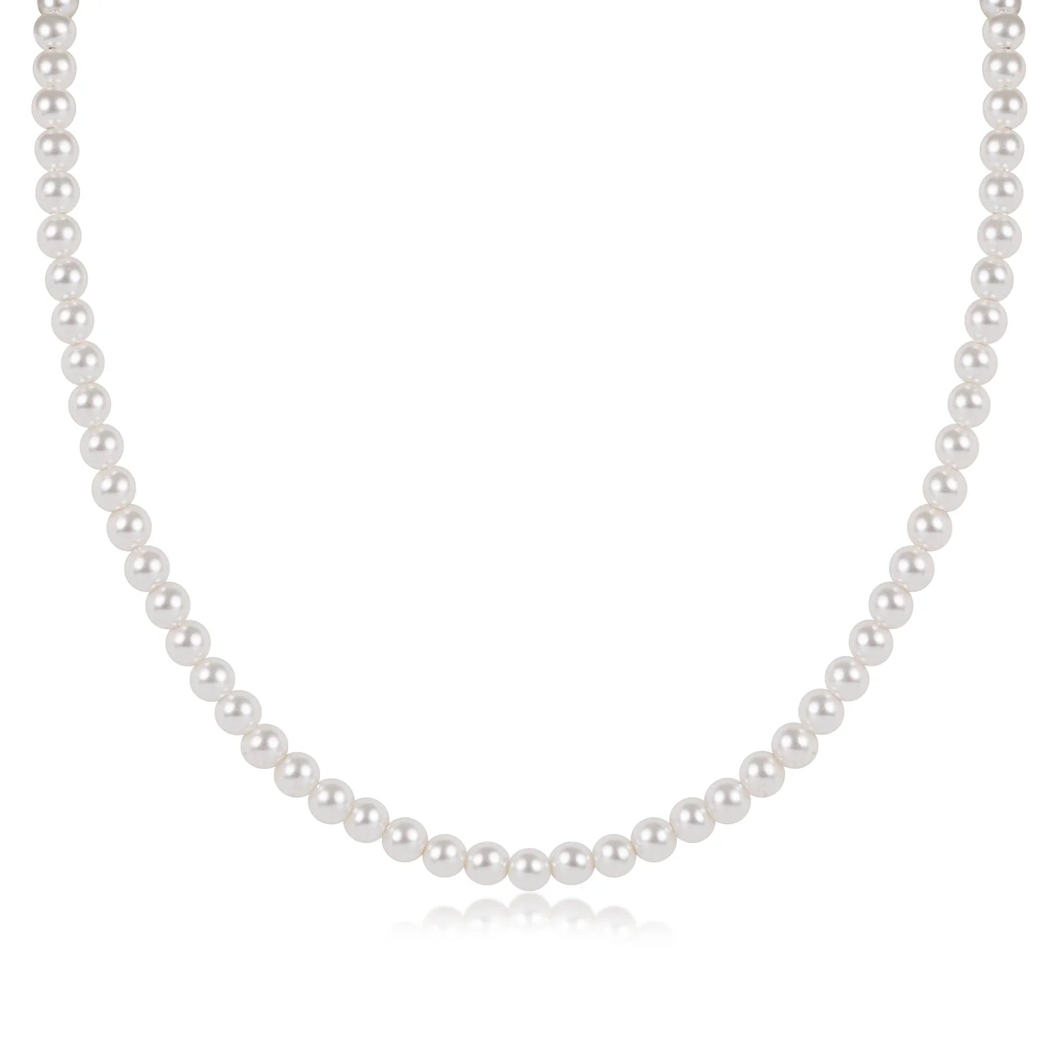 enewton - 15" Choker Classic Pearl 4mm Bead - Juli's Wearable Art