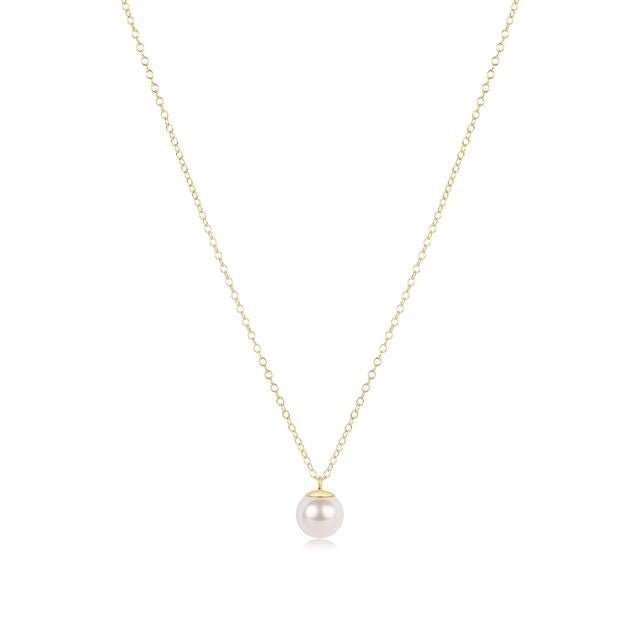 enewton 16" Gold | Classic Pearl 8mm Charm - Juli's Wearable Art