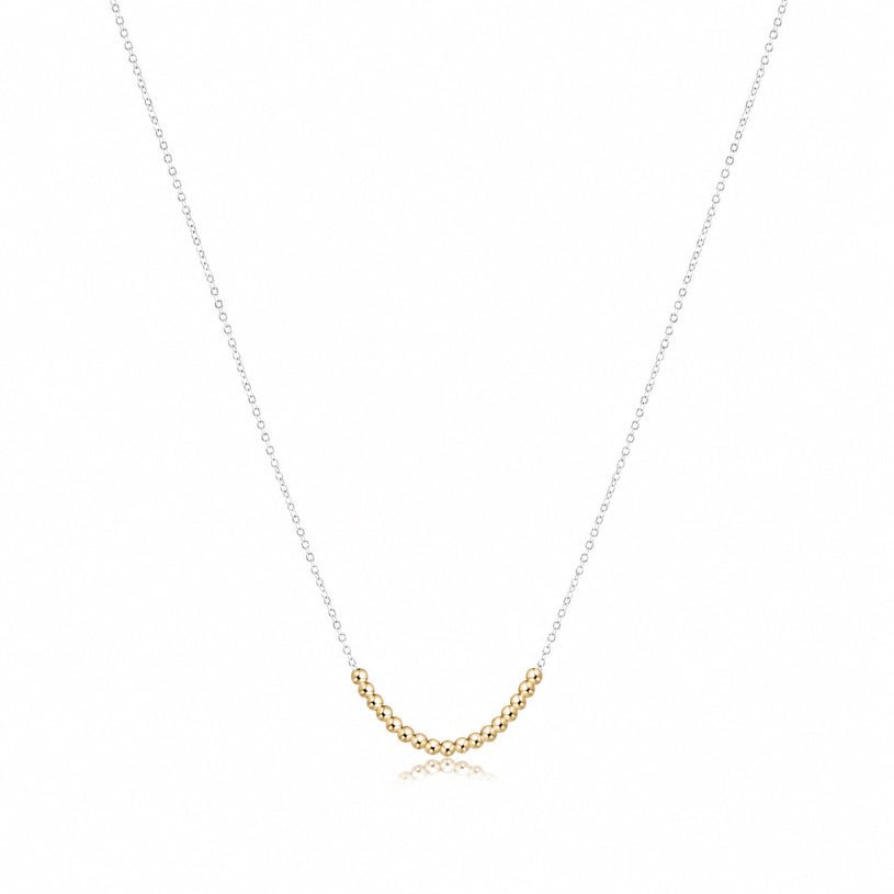 enewton 16" Necklace Mixed Metal | Beaded Bliss Small Gold