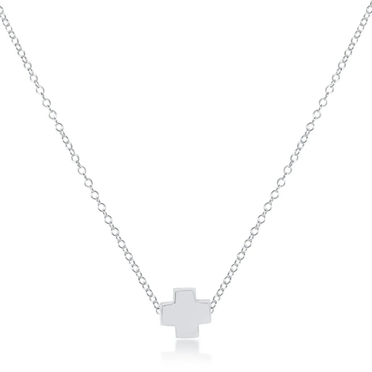 Enewton - 16" Necklace Sterling - Signature Cross Small Sterling - Juli's Wearable Art