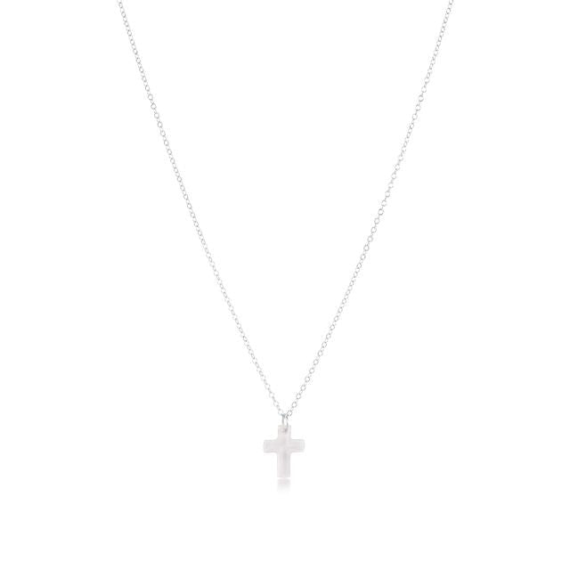 enewton 16" Sterling Necklace | Blessed Crystal Charm