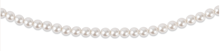 enewton 17" Choker Classic Pearl 5MM - Juli's Wearable Art