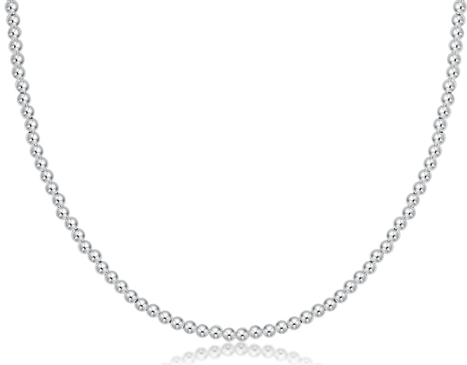 enewton 17" choker classic sterling 3mm bead - Juli's Wearable Art
