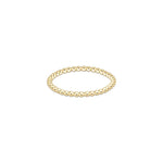 Enewton Classic 1.5mm Bead Ring | Gold - Juli's Wearable Art