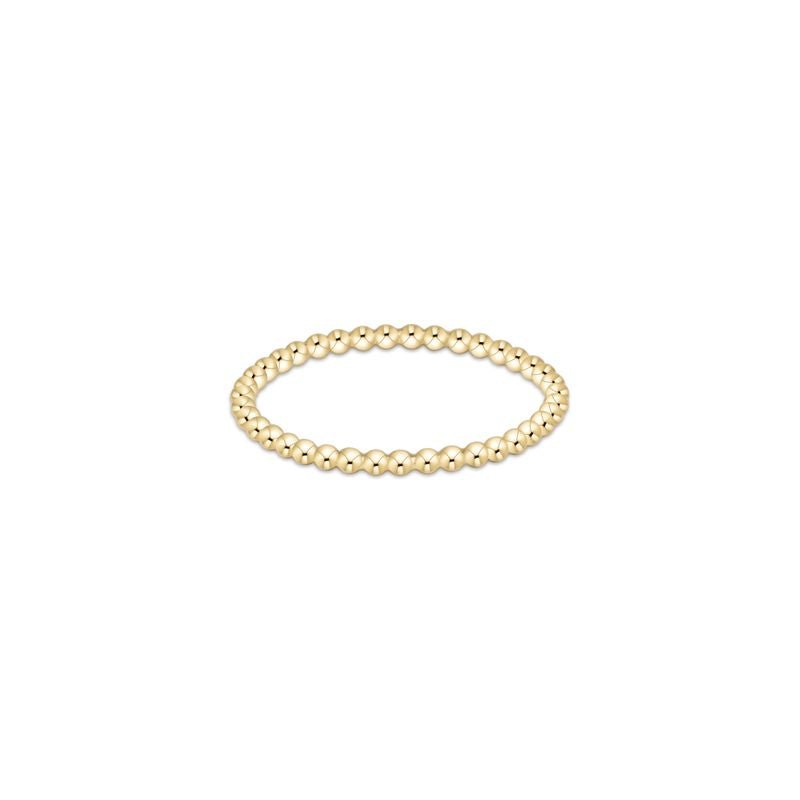 Enewton Classic 1.5mm Bead Ring | Gold