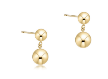 enewton Classic 8MM Ball Drop Stud - Gold - Juli's Wearable Art