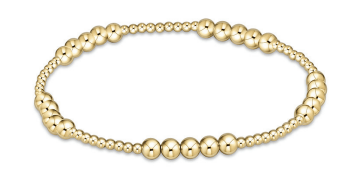 enewton Classic Blissful Pattern Gold Beaded Bracelets - Juli's Wearable Art