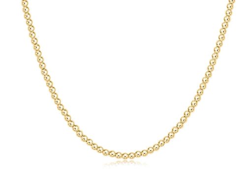 enewton Classic Gold 3mm Beaded Choker Necklace - Juli's Wearable Art