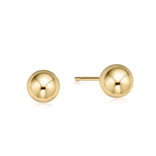 enewton Classic Gold Ball Stud Earrings - Juli's Wearable Art