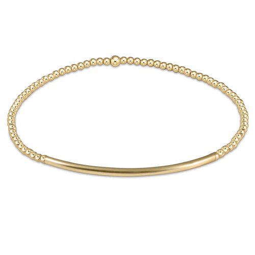 enewton Classic Gold Bliss Bar Bracelet - Juli's Wearable Art