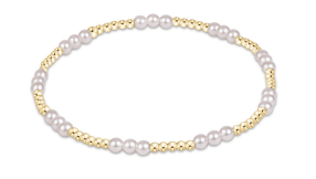 enewton Classic Gold Joy Pearl Bracelet | 3mm
