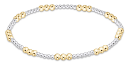 enewton Classic Mixed Metal Joy Pattern Bracelet | 3mm - Juli's Wearable Art