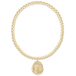 enewton Extends | Classic Gold 3mm Bracelet | Inspire America Gold Disc - Juli's Wearable Art
